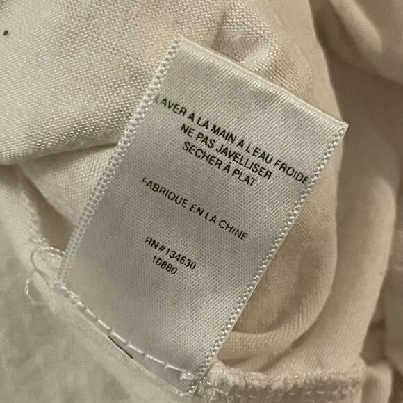 Anthropologie Sunday In‎ Brooklyn White Lace Flower Tank Top Sleeveless Small - Picture 8 of 9